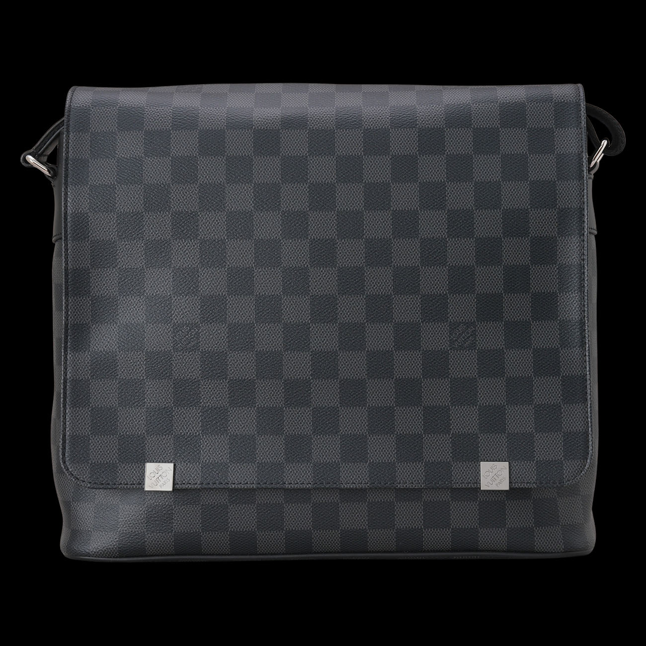 LOUIS VUITTON(USED)루이비통 N41029 다미에 그라파이트 디스트릭트 메신저백 MM